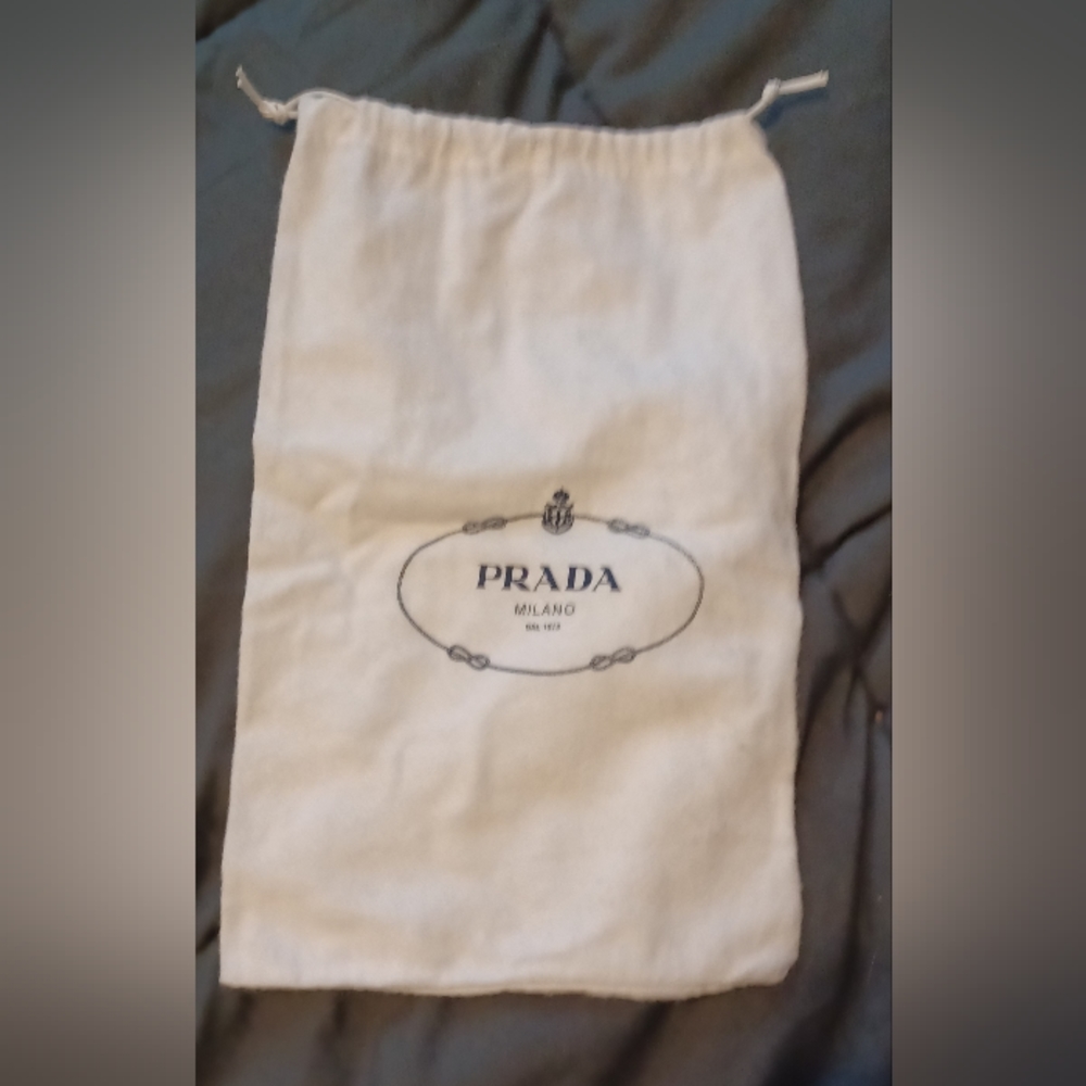 PRADA luxury designer shoe/purse dustbag